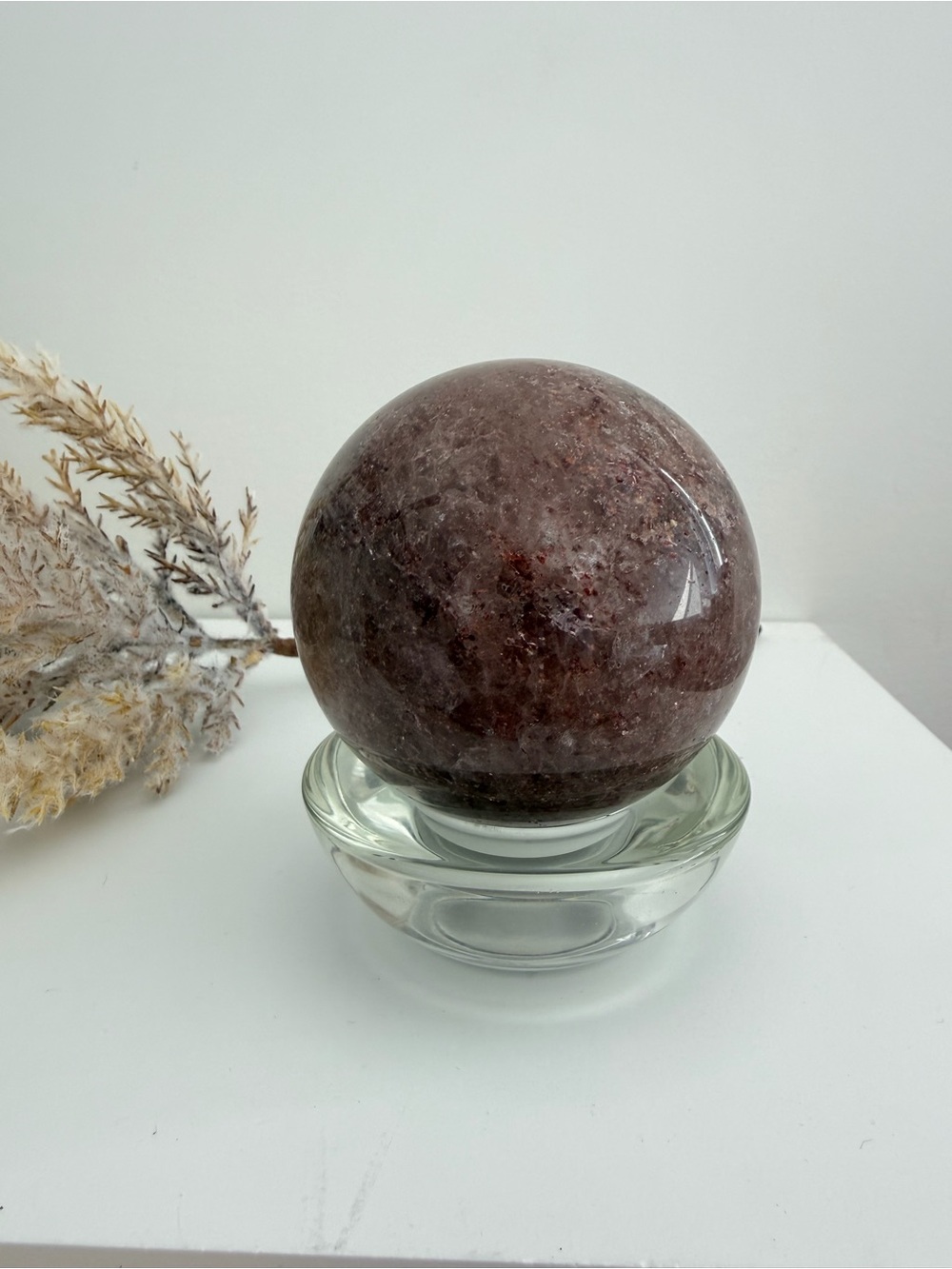 Strawberry Quartz Sphere